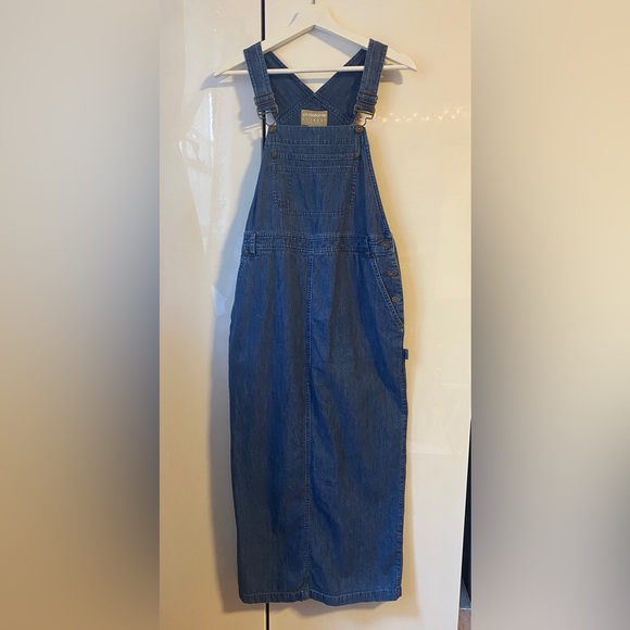 Vintage 90s Overall Dress💙 Excellent condition! Liz Claiborne Size Small - Picture 8 of 8